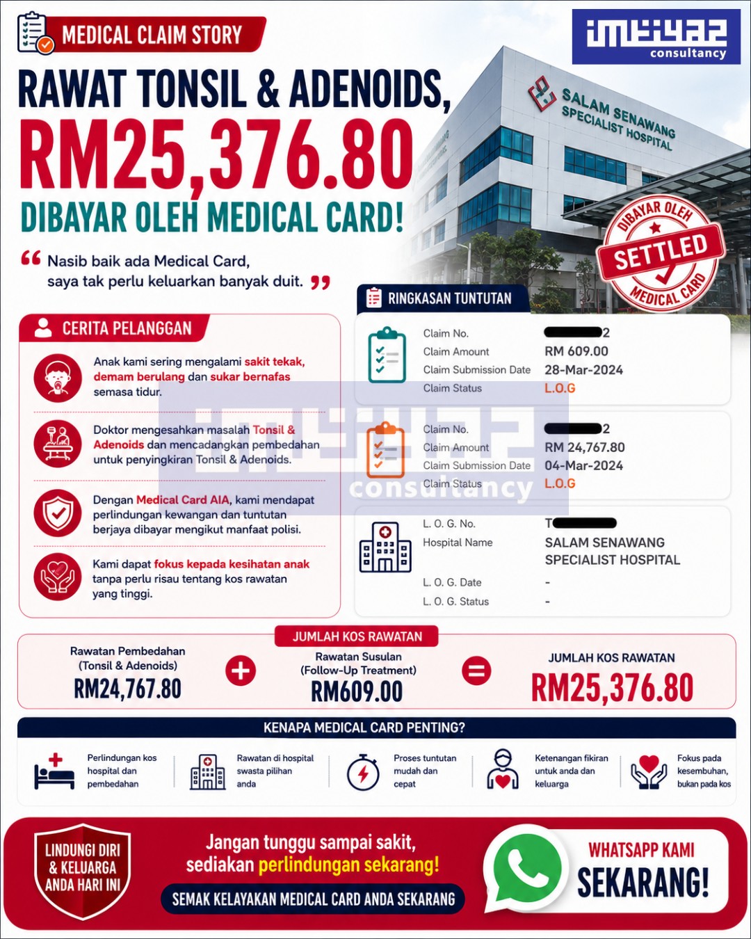 Kisah Tuntutan Tonsil & Adenoids